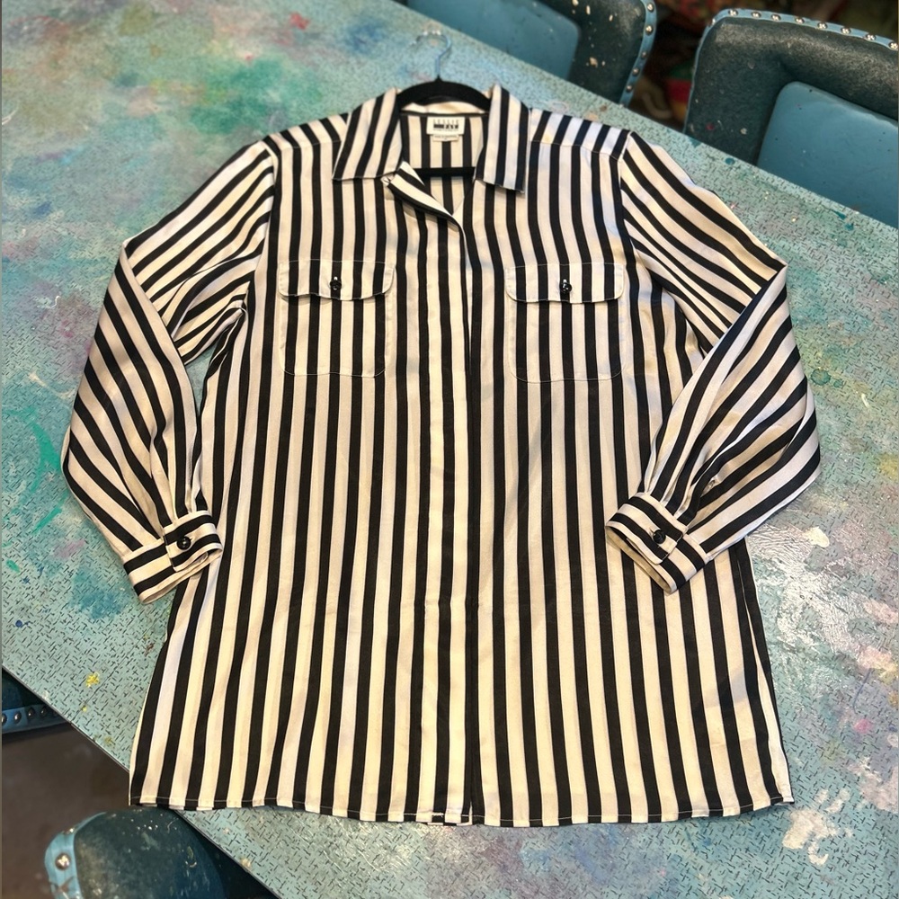 90s Dressy Button Down